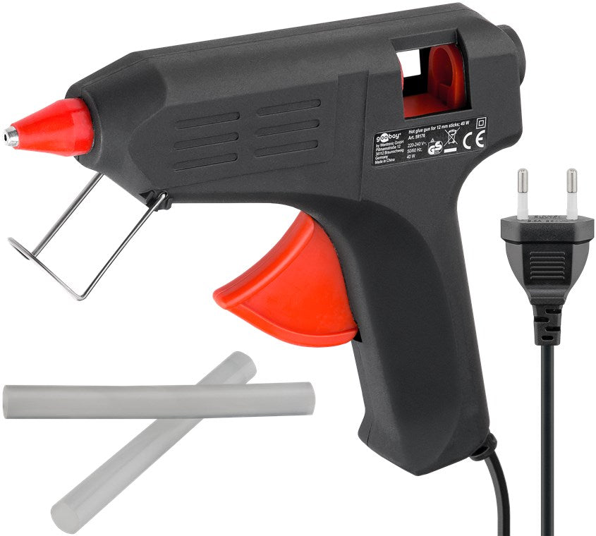 Limpistol til 11 - 12 mm limstifter, 20 W, inkl. 2 limstifter