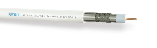 Coaxkabel / antennekabel 100 Meter, HQ 113 HFFR-100