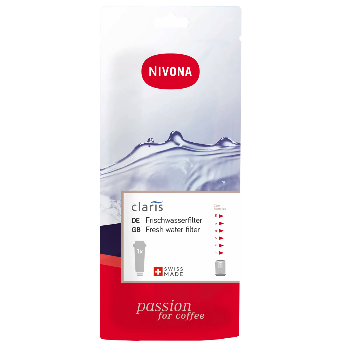 Nivona Claris NIRF701 Vandfilter - Originalt filter til espressomaskiner