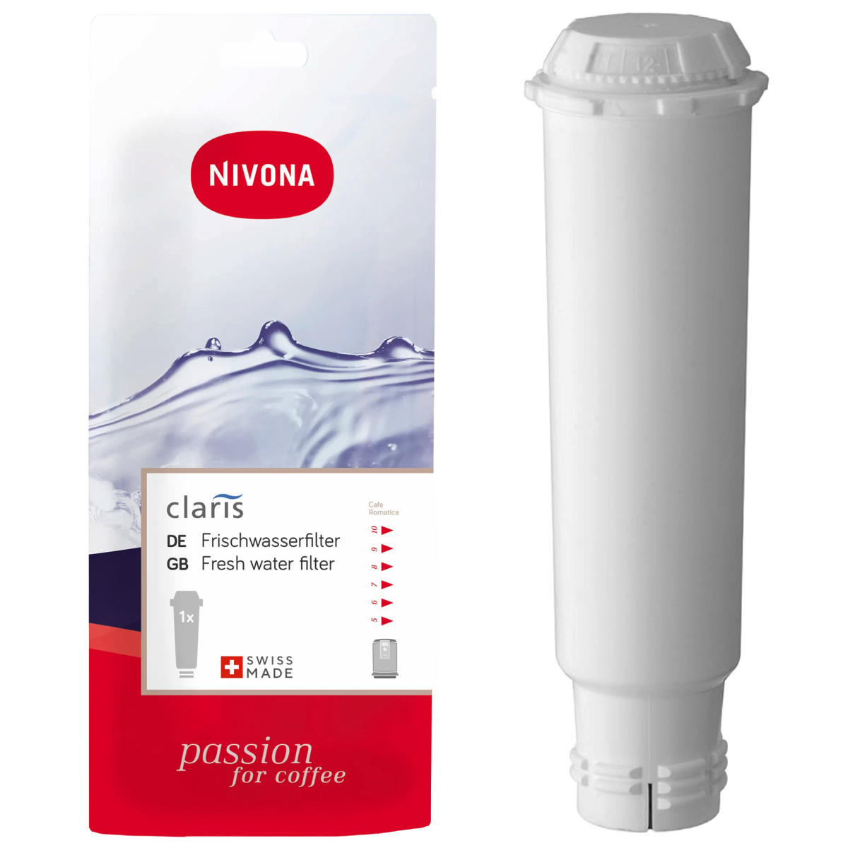 Nivona Claris NIRF701 Vandfilter - Originalt filter til espressomaskiner