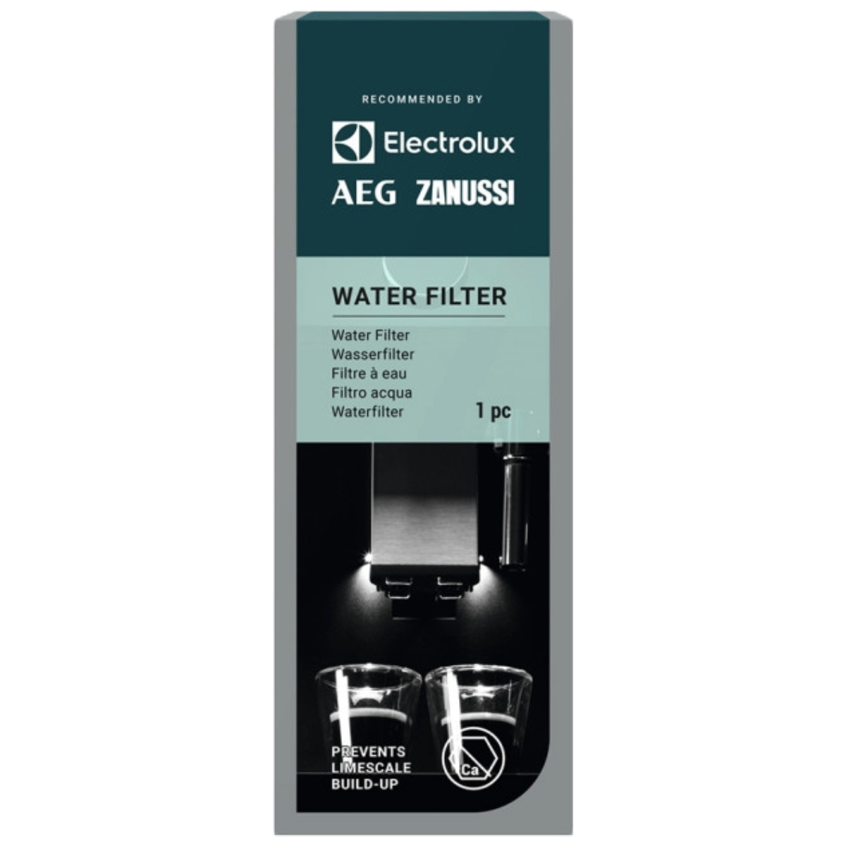 M3BICF200 Vandfilter – Originalt filter til Electrolux, AEG og Zanussi espressomaskiner