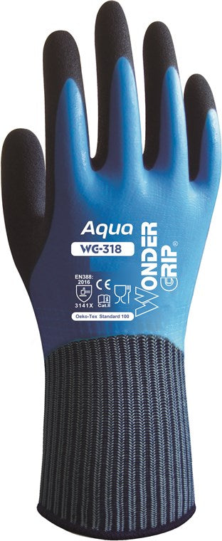 Wonder Grip beskyttelseshandsker WG-318 ,M/8