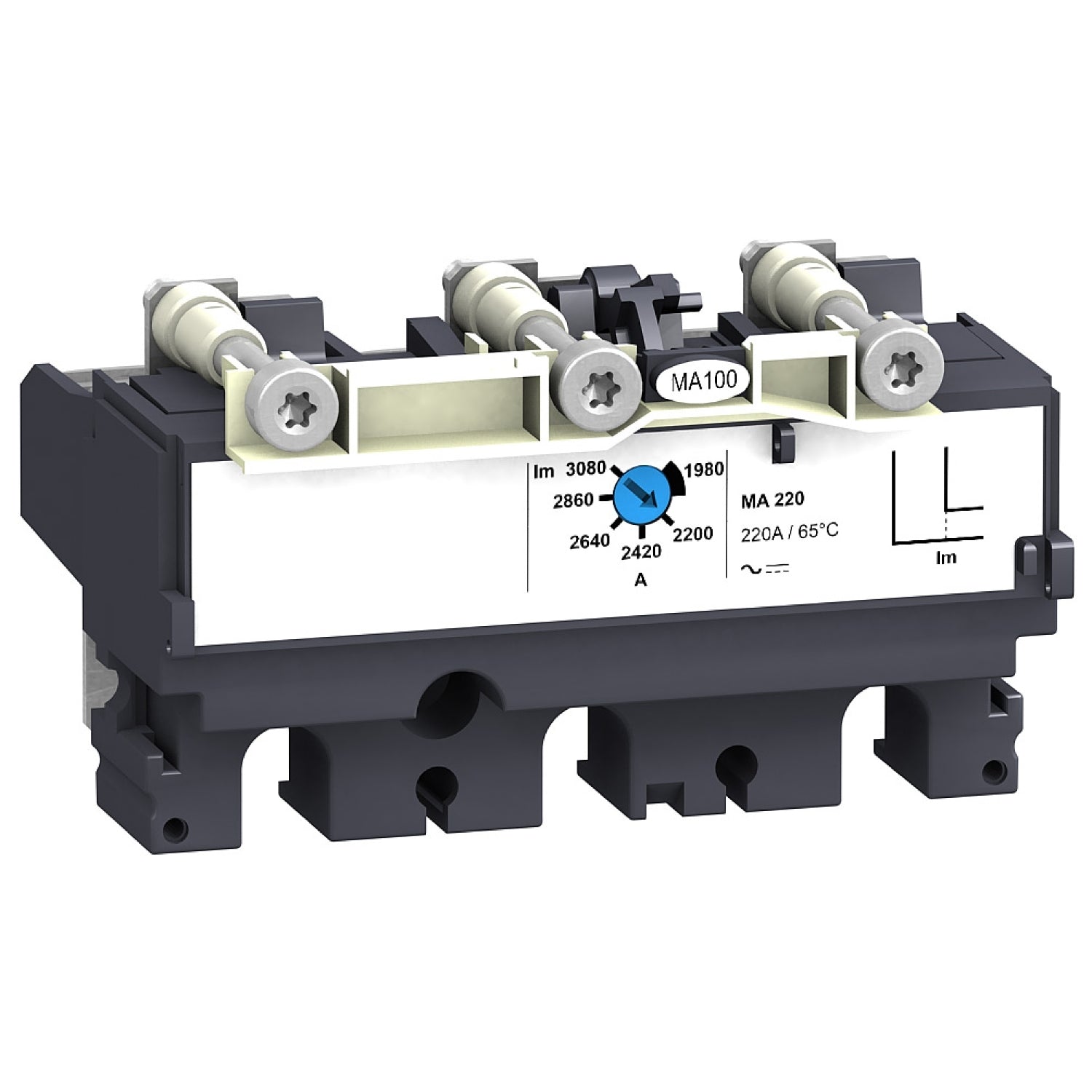 LV429120 Relæ MA100 3 polet til NSX100-250, Schneider Electric