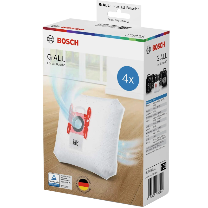 GALL, BOSCH/SIEMENS Støvsugerposer (4 Stk)