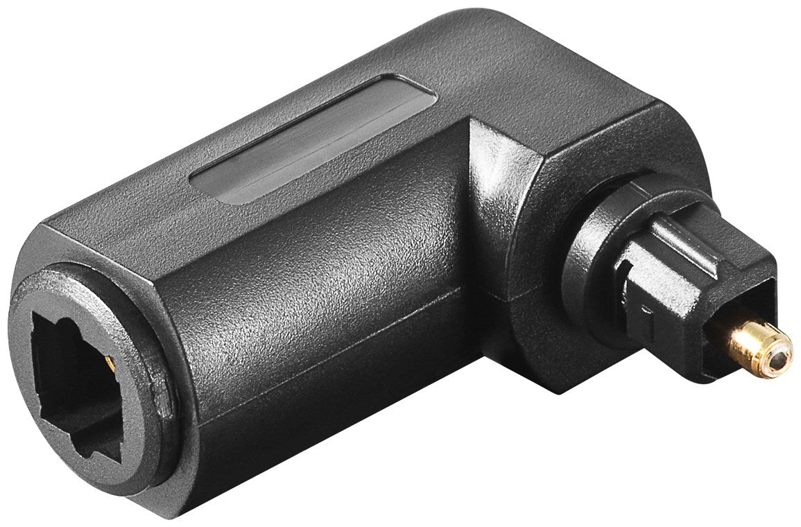 TOSLINK digital audio-adapter 90° vinklet