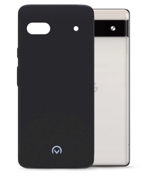 RUBBER GELLY COVER TIL GOOGLE PIXEL 6A, MAT SORT