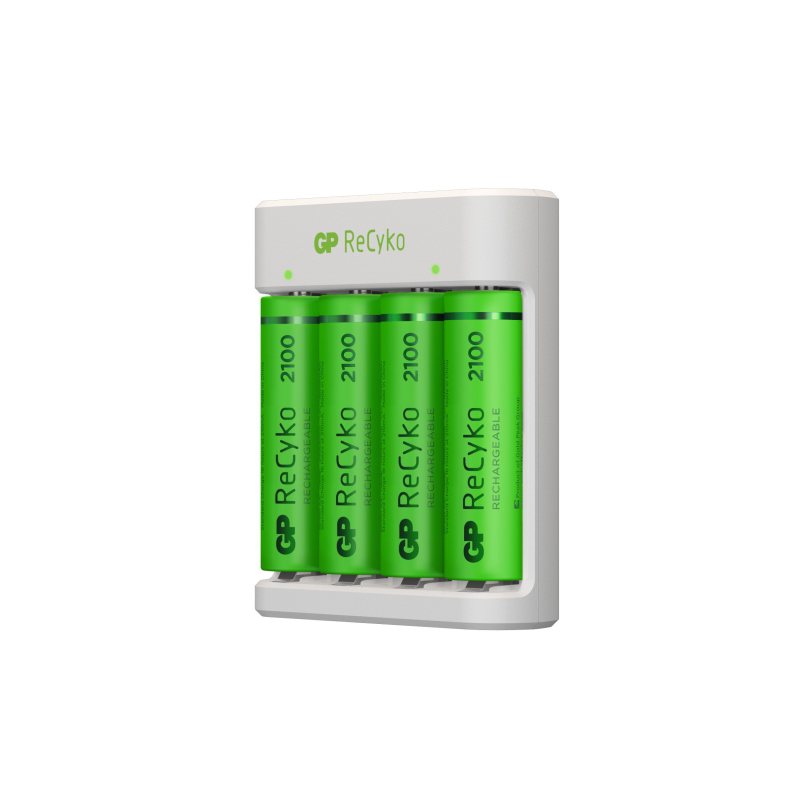 GP ReCyko Kit 4st AA 2100mAh + 4st AAA 850mAh NiMH