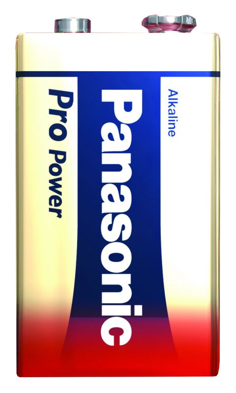 PANASONIC PRO POWER ALKALINE BATTERI 9V