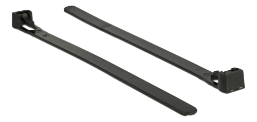Kabelbindere genanvendelige varmebestandige 150x7,5 mm 100 stykker sort