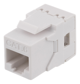 Cat6 Keystone, Hvid
