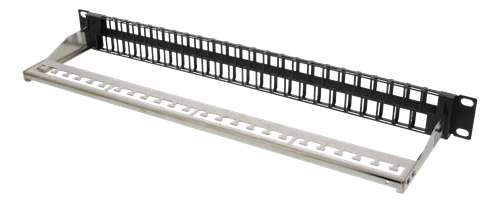 Patchpanel 48 Ports, uden keystones