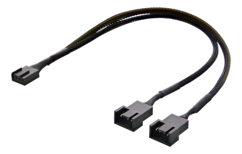 4pin til 2x4pin blæserkabel