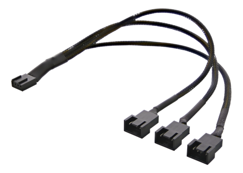 PWM splitter 4pin til 3x4pin - 0.3m