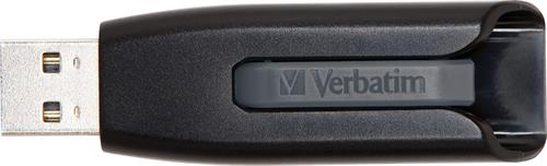 Verbatim USB 3, 64GB, Hukommelsestik, sort