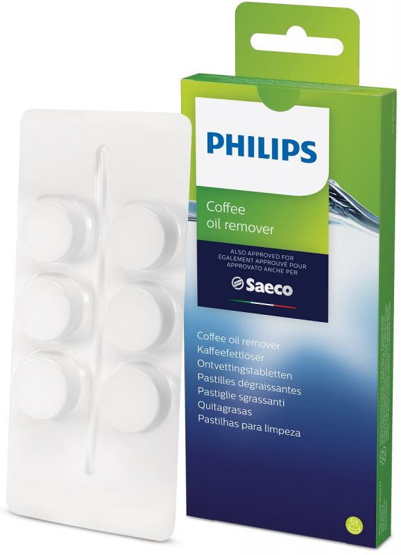 Philips - Saeco rengøringstaps (6 stk) - Coffee oil remover