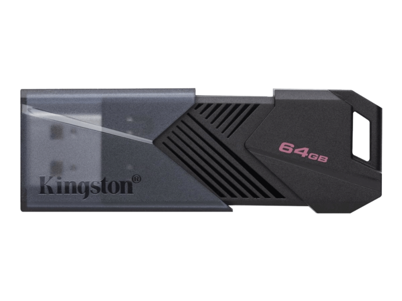 Kingston, 64GB Portable USB 3.2 Gen 1 DataTraveler Exodia Onyx