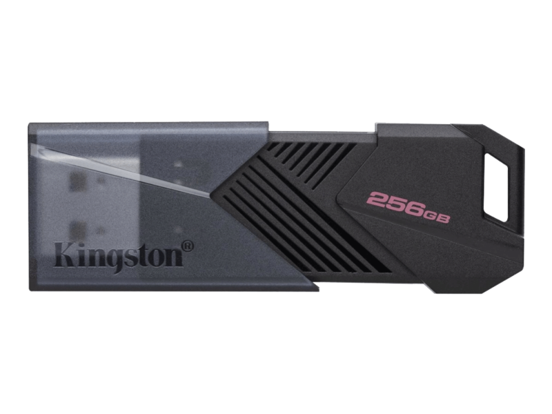 Kingston 256GB Portable USB 3.2 Gen 1 DataTraveler Exodia Onyx