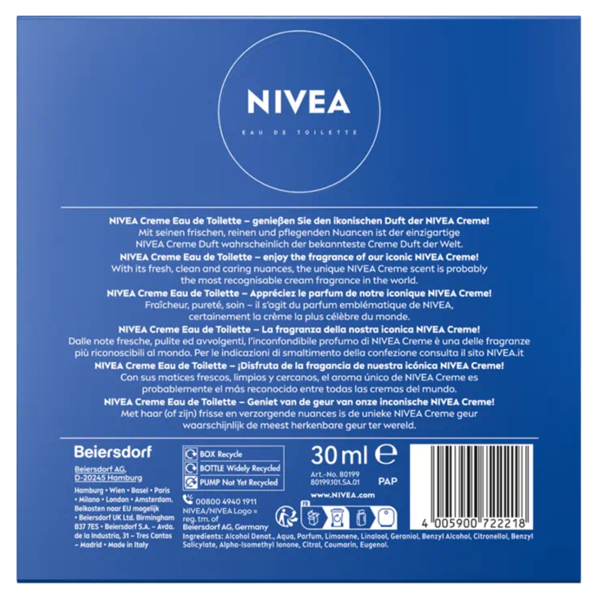 NIVEA Eau de Toilette – 30 ml