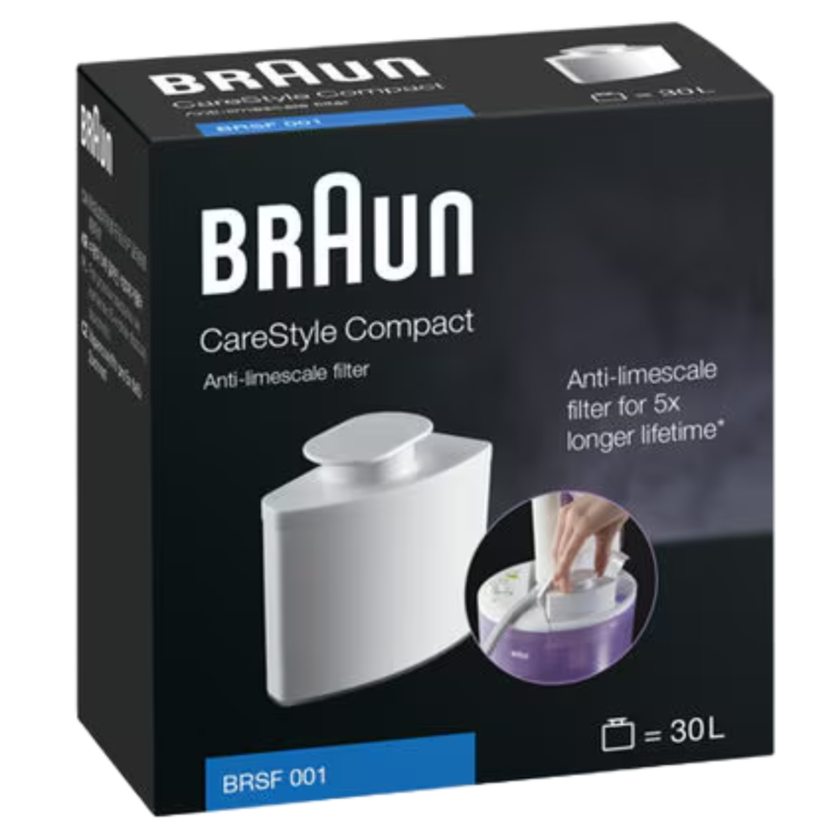 Braun BRSF001 Antikalkfilter, Originalt til CareStyle Compact