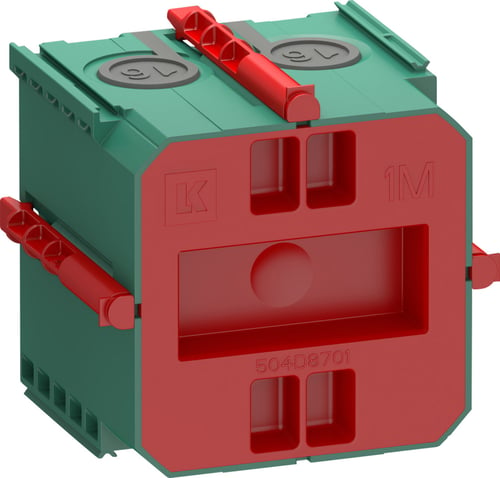 LK FUGA Air indmuringsdåse 1 modul, grøn