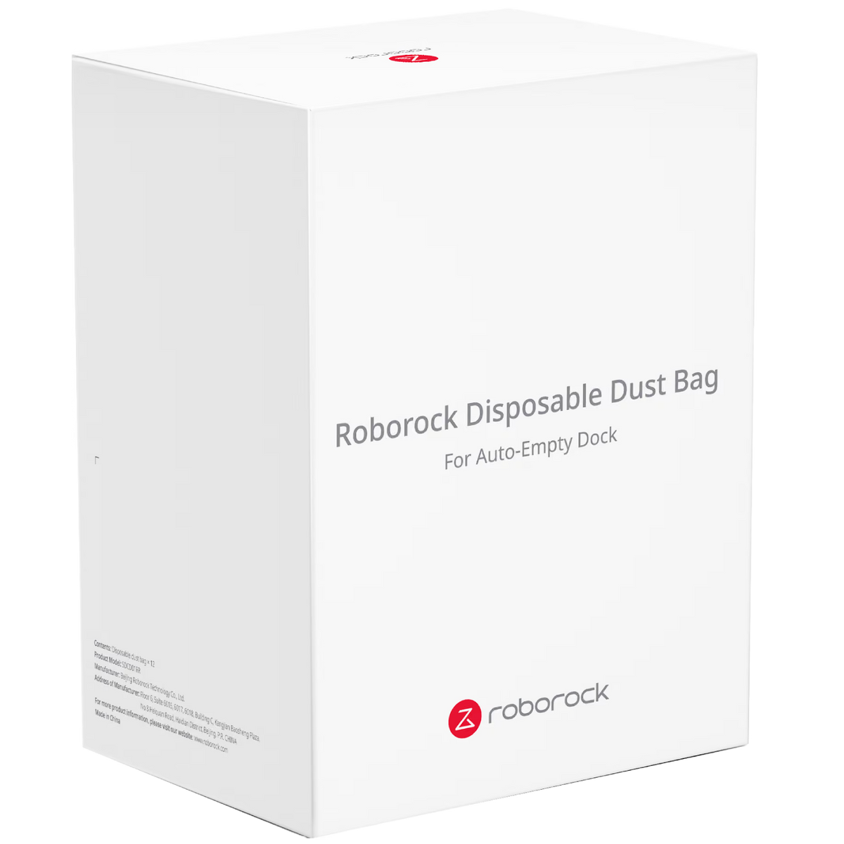Roborock Støvposer, 12-pak til S7+ og S7 MaxV Plus Auto-Empty Dock, Originale