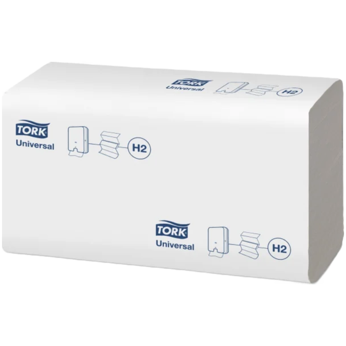 Tork Xpress Multifold Håndklædeark H2, Universal 1-lags, Hvid, 21 x 230 stk. 150100