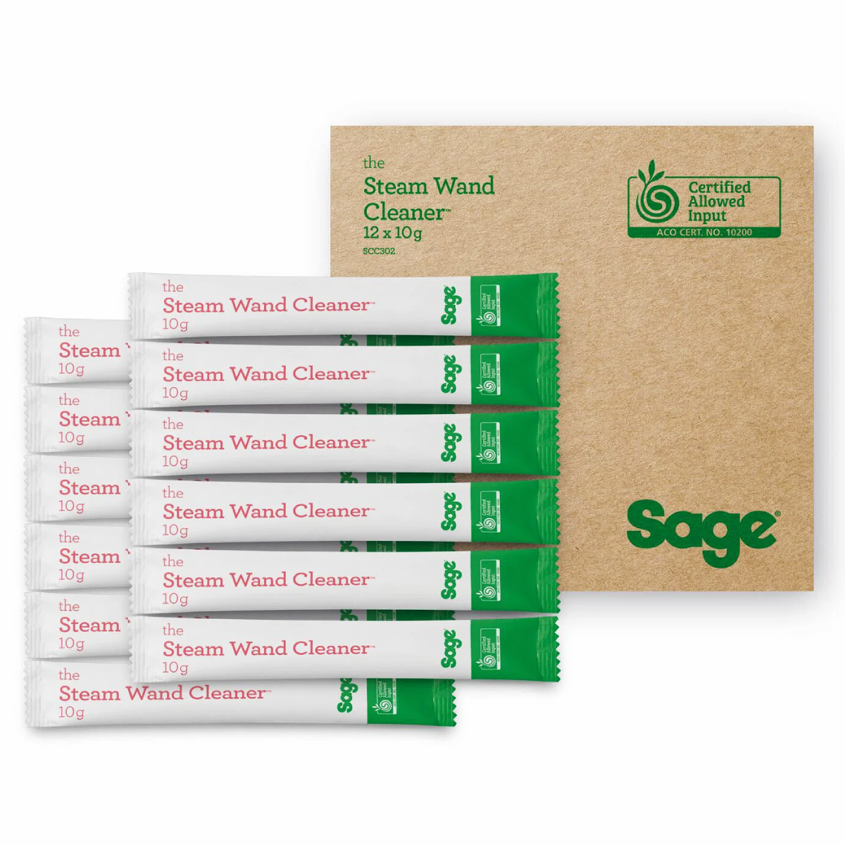Sage Damprørsrens 12x10g SCC302 Original