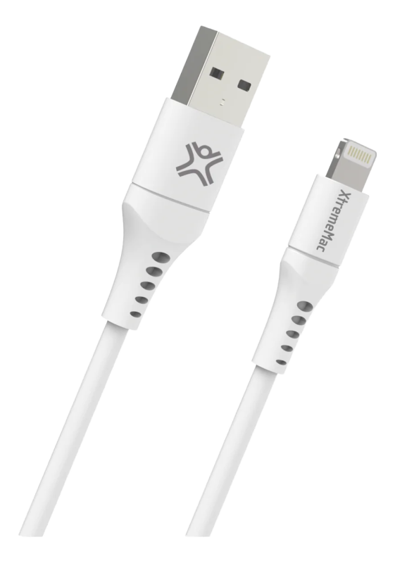 USB-A til Lightning, MFI, 2m, hvid