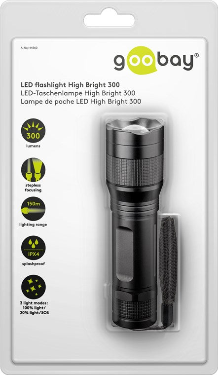 LED-lommelygte High Bright 300