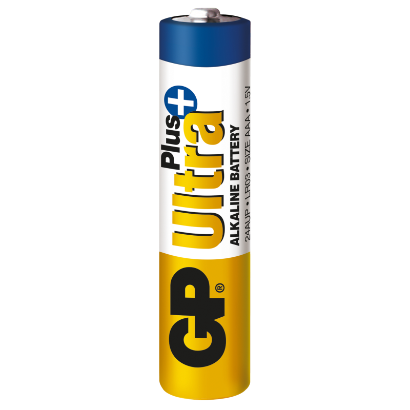 GP Ultra Plus Alkaline AAA 4 Pack (B)