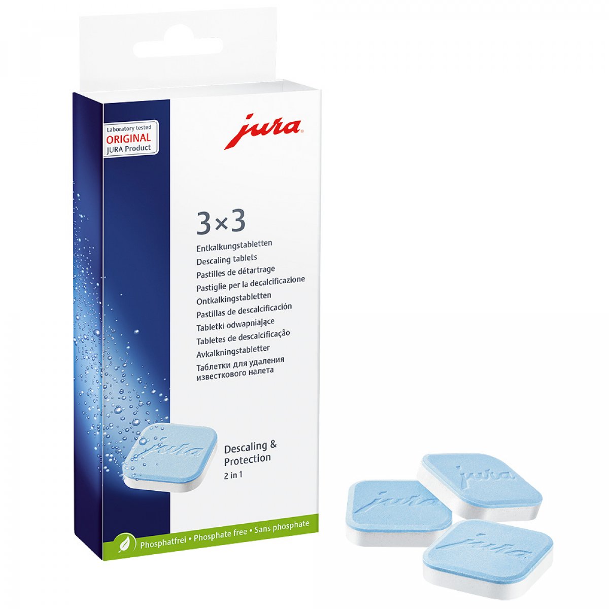 JURA afkalkningstabletter 9 stk