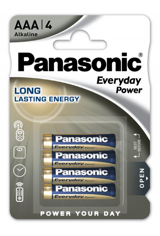 Panasonic Everyday Power Alkaline AAA batteri 4 pak