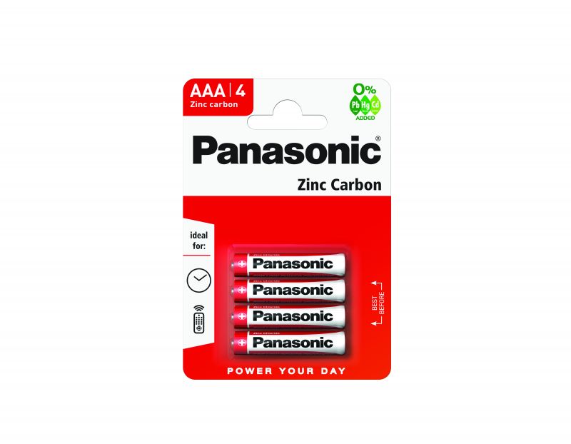 PANASONIC AAA batteri 4 pak
