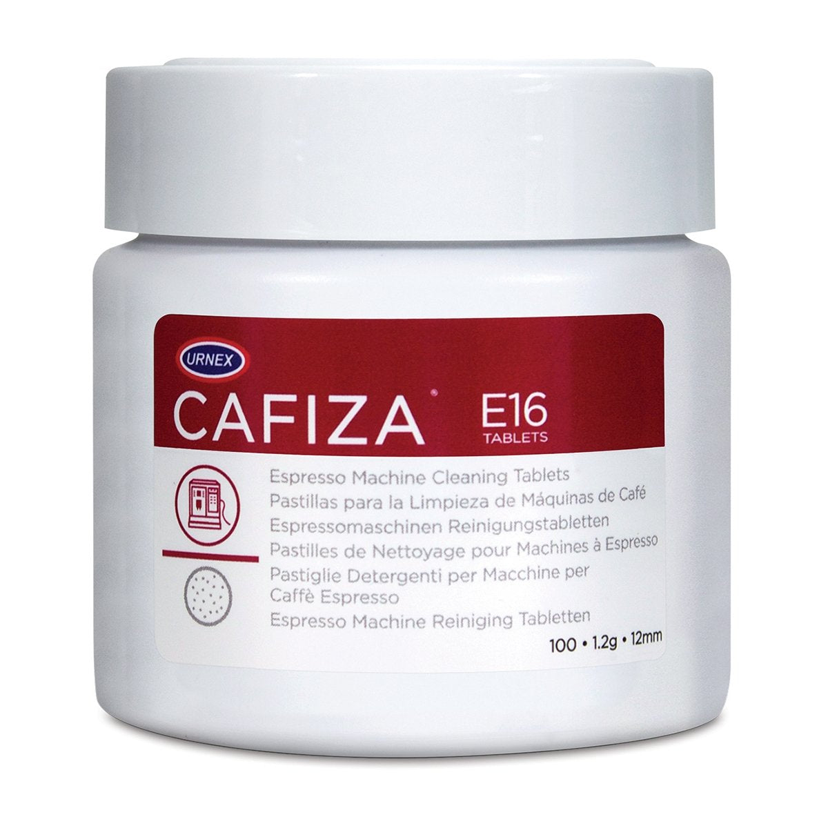 Urnex Cafiza E16 100 stk 1,2g rengørings tabletter