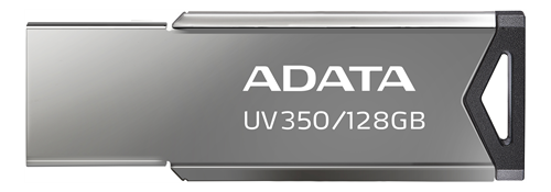 Adata UV350, USB 3.2, 32 GB, Hukommelsestik, sølv