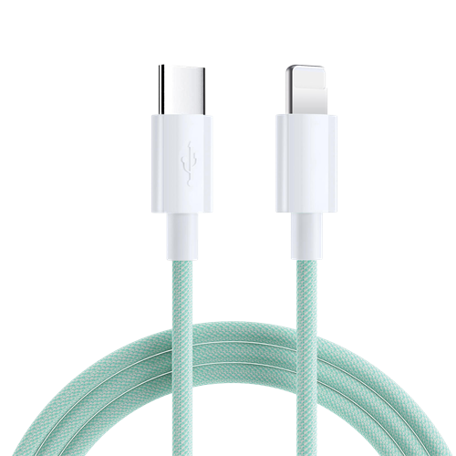 USB C til Lightning 1m, grøn