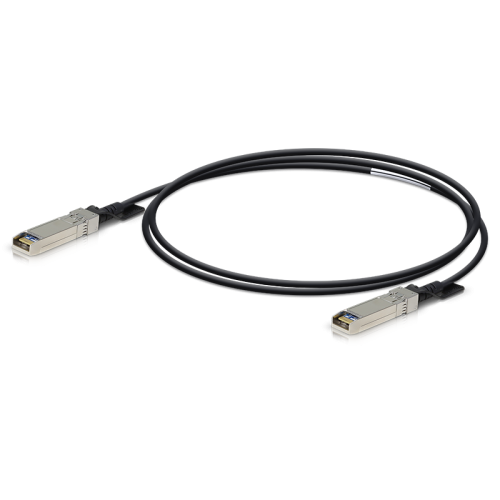 UniFi SFP+ Cable, 2m, DAC, 10Gbps, sort