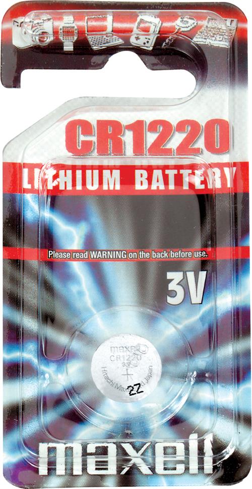 Maxell CR1220 batteri, 1 stk