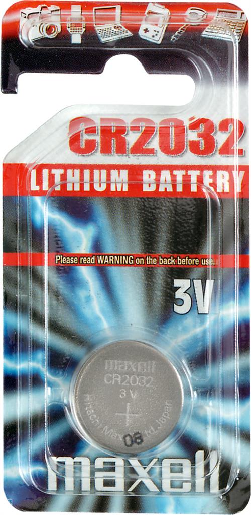 Maxell CR2032 batteri, 1 stk