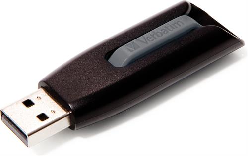 Verbatim USB 3.0, 32GB, Hukommelsestik, sort